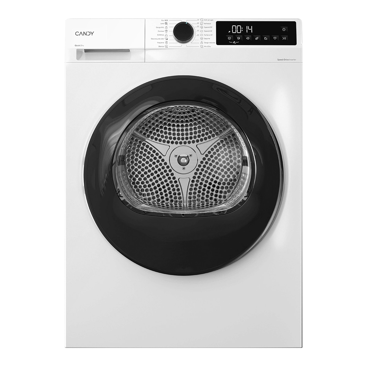 Imagen 0 de Secadora Candy 9kg Condensación con Bomba de Calor Prodry 300 - GD 9N2B-37 Negro