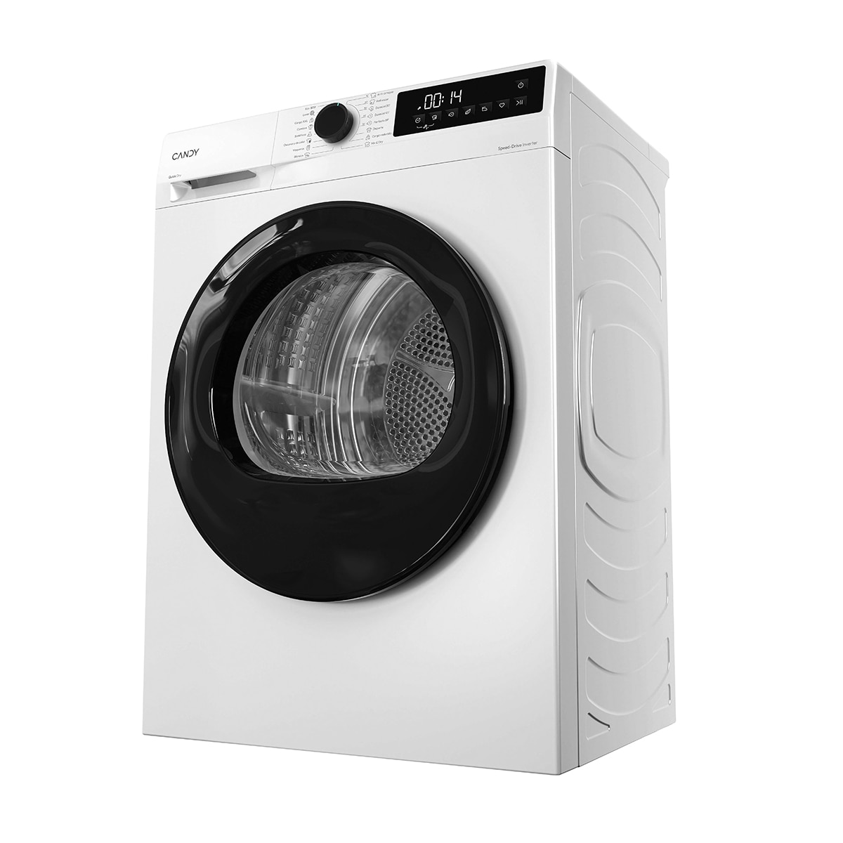 Secadora Candy 9kg Condensación con Bomba de Calor Prodry 300 - GD 9N2B-37 - Negro Negro-2