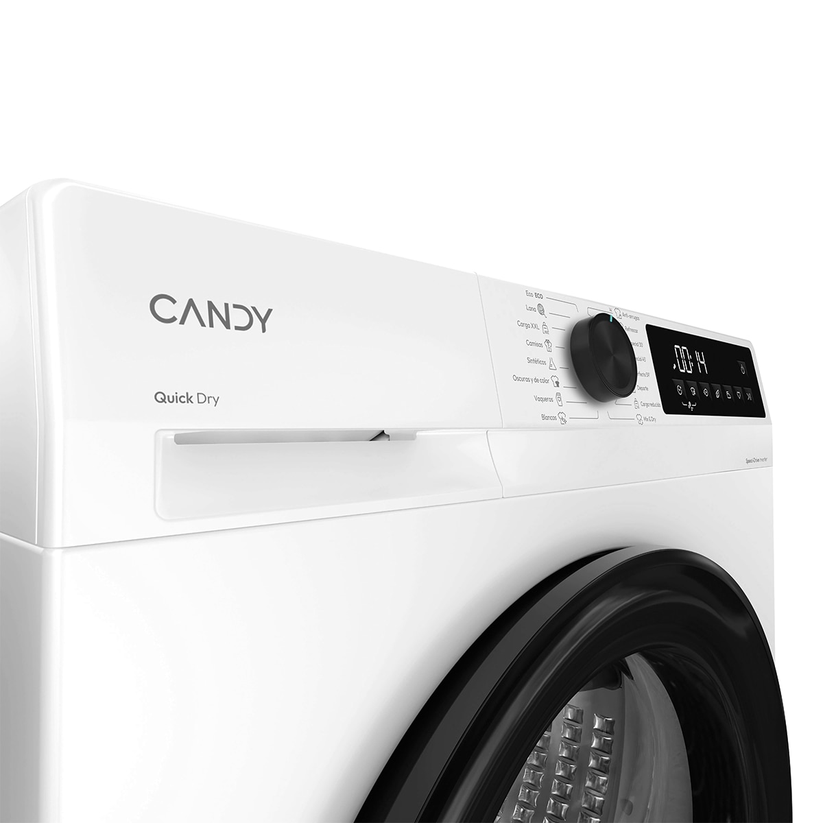 Secadora Candy 9kg Condensación con Bomba de Calor Prodry 300 - GD 9N2B-37 - Negro Negro-4