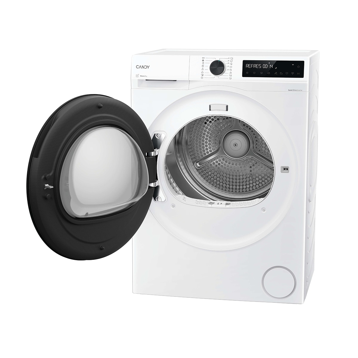 Secadora Candy 9kg Condensación con Bomba de Calor Prodry 500 - BR 9N5BX-S - Negro Negro-3
