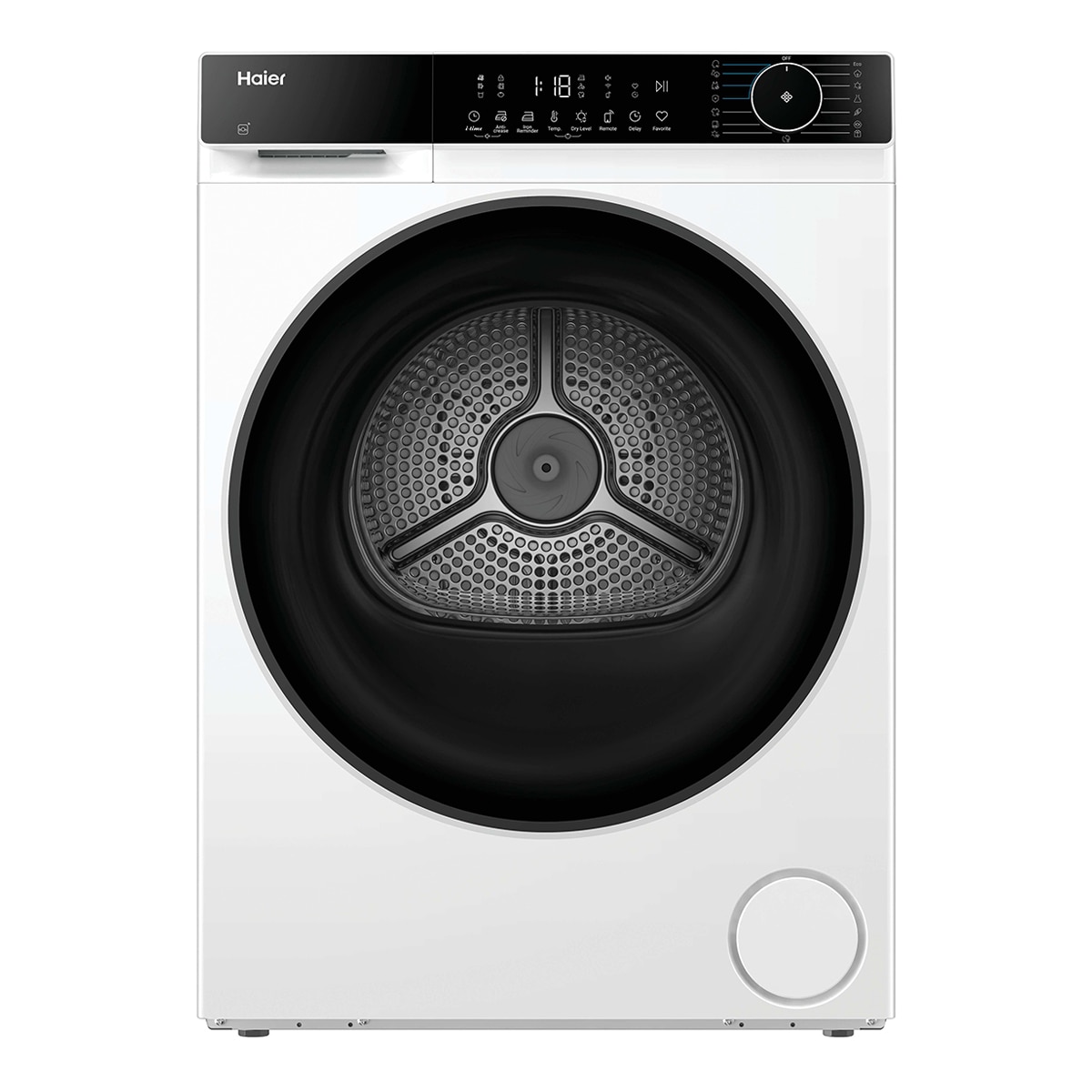 Imagen 0 de Secadora Haier 8 kg Condensación, Bomba de calor y fondo reducido X 5 - HD80-D357TU1-S