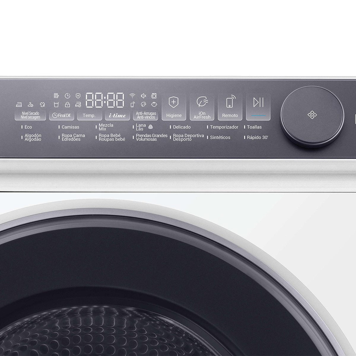 Secadora Haier 9kg Condensación, Bomba de calor X 7 - HD90-C367ANU1-IB - Negro Negro-7