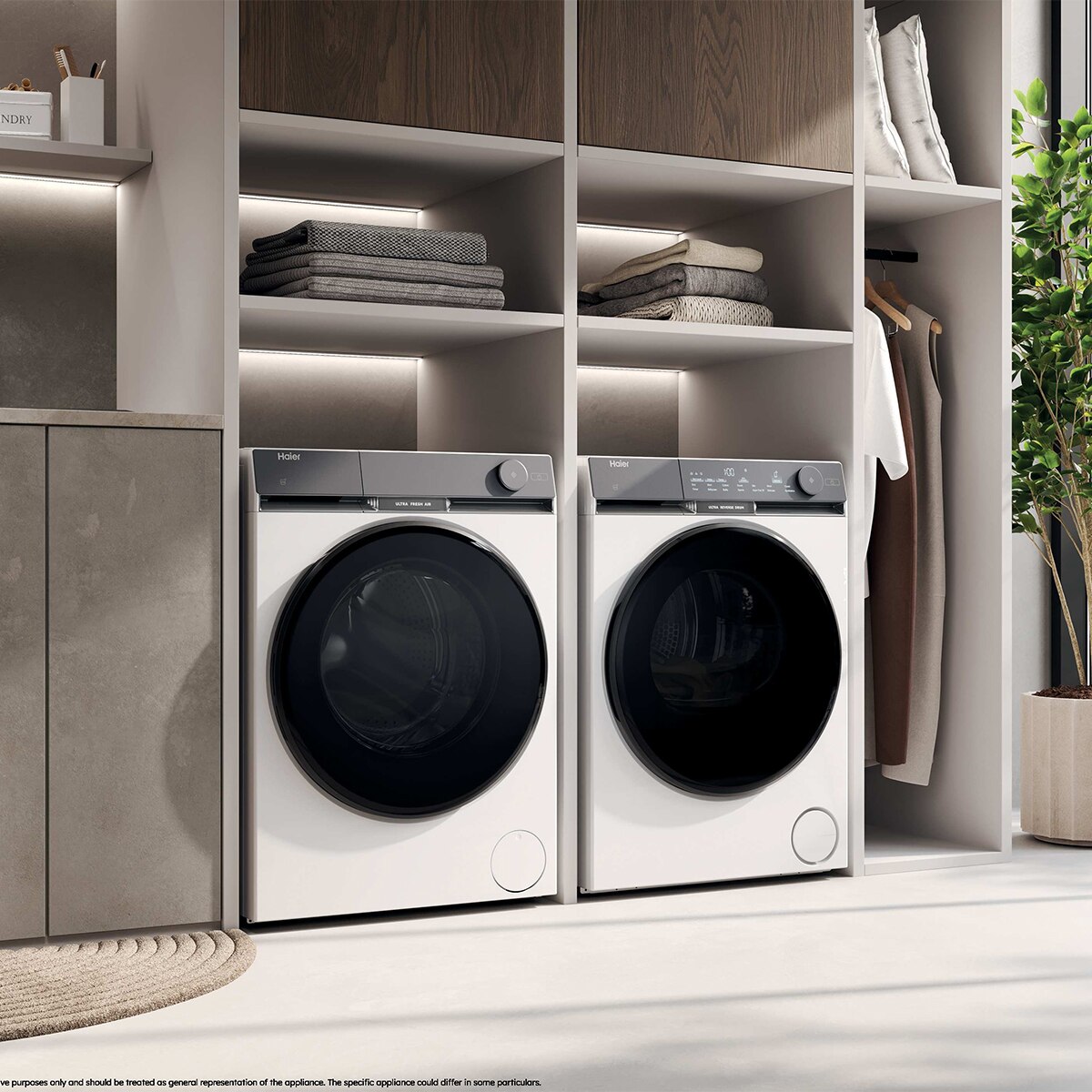 Secadora Haier 10kg Condensación, Bomba de calor X 9 - HD100-CQ387U1-S - Negro Negro-7