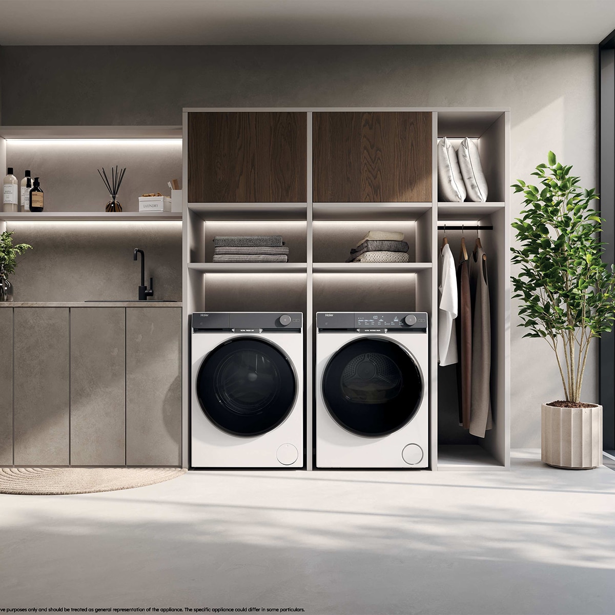 Secadora Haier 10kg Condensación, Bomba de calor X 9 - HD100-CQ387U1-S - Negro Negro-6