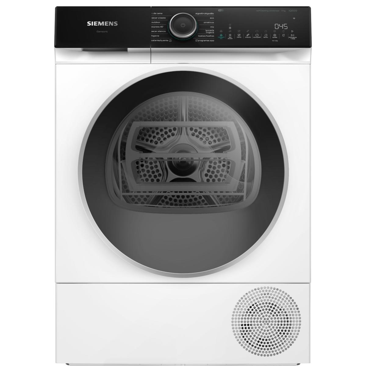 Siemens - Secadora Siemens iQ500, 9 kg, boma de calor - WQ46N2D0ES.