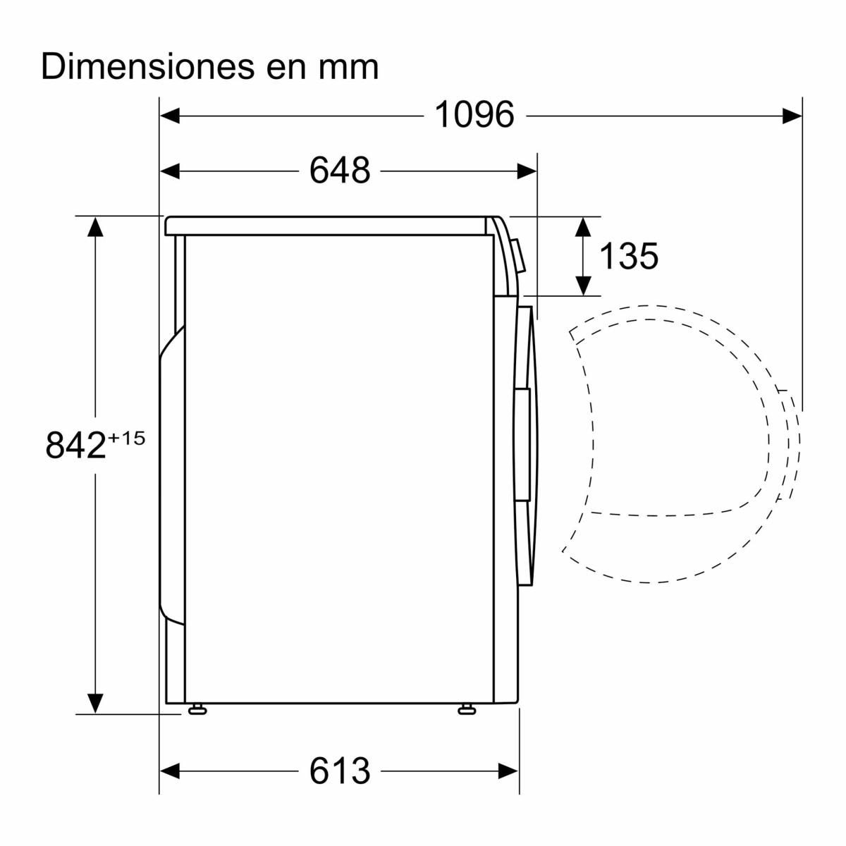 Imagen 10 de Secadora Siemens iQ500, 9 kg, boma de calor - WQ46N2D0ES - Blanco Blanco