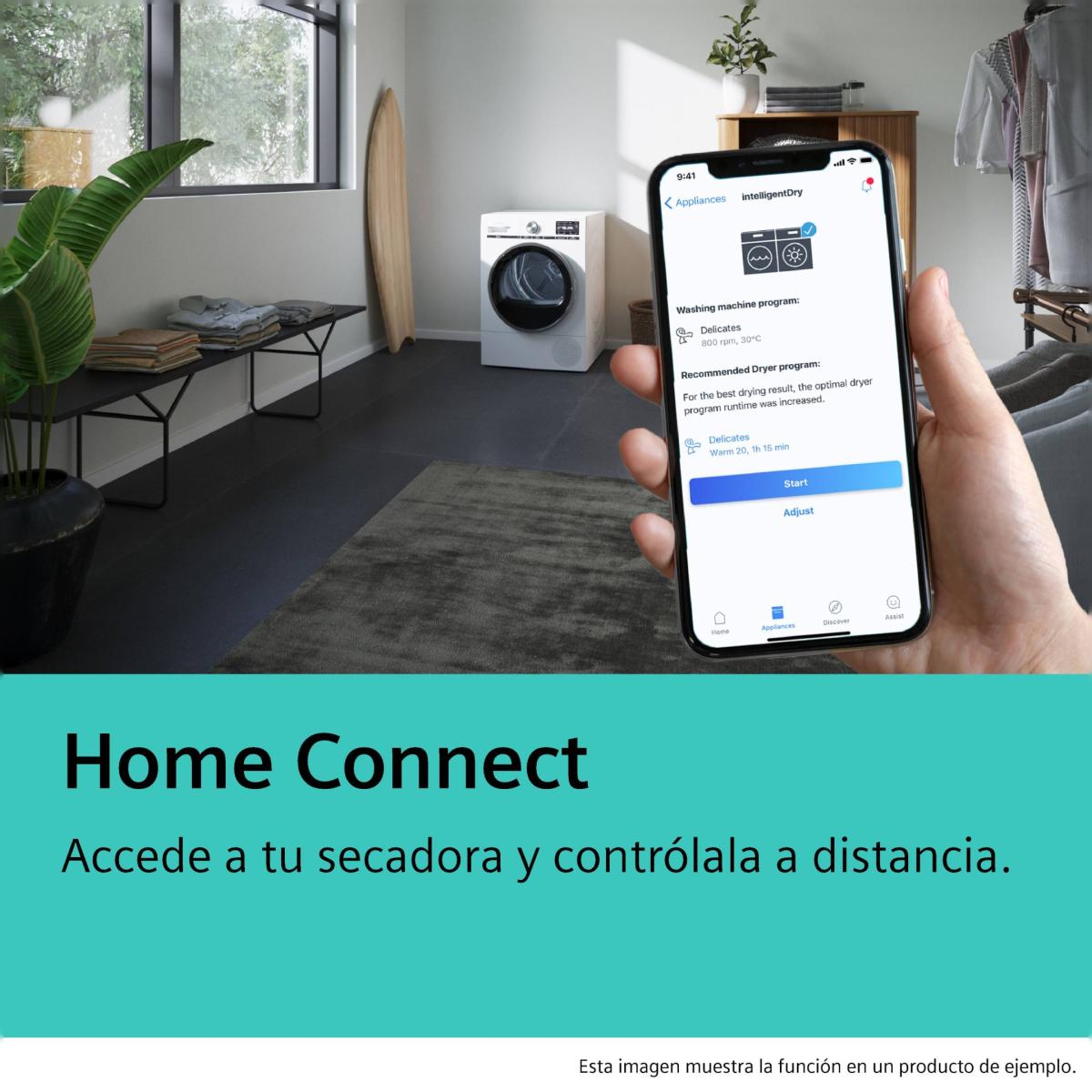 Imagen 11 de Secadora Siemens iQ500, 9 kg, boma de calor - WQ46N2D0ES - Blanco Blanco