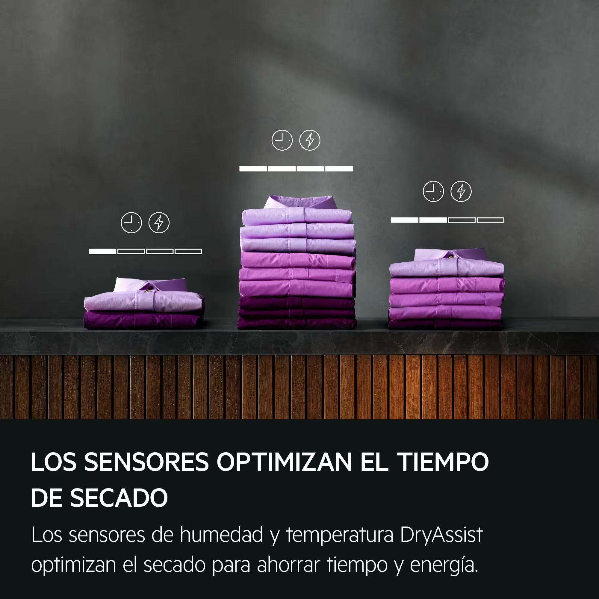 Secadora AEG 9 kg Bomba de calor ,Ciclo rápido, Ahorro tiempo, Serie 7000 -TE7G9OBOB - Negro Negro-9