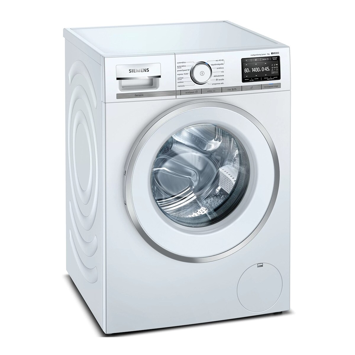 Imagem 0 de Recondicionado - Grade A - Máquina de Lavar Roupa Siemens WM14VEH0ES Carga Frontal de 9 kg e 1400rpm - Branco