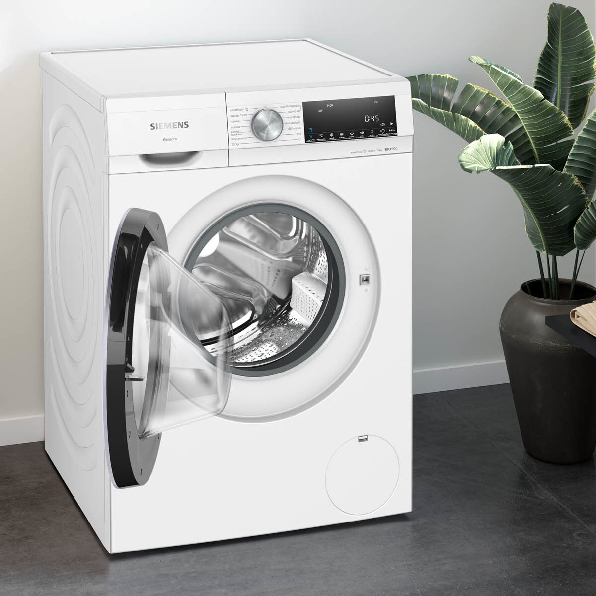 Recondicionado - Grade B - Máquina de Lavar Roupa Siemens iQ500 WG54G2Z0ES Carga Frontal de 10 kg e 1400 rpm - Branco Branco-7