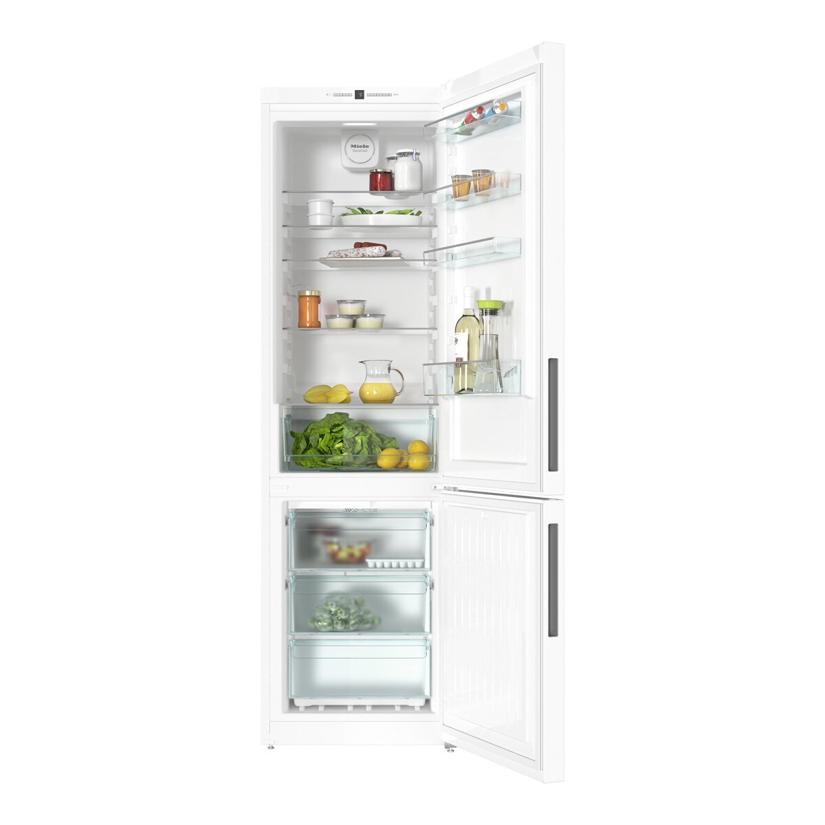 Recondicionado - Grade B - Frigorífico Combinado Miele KFN 29133 D WS No Frost e de 201,1 cm - Branco Branco-2