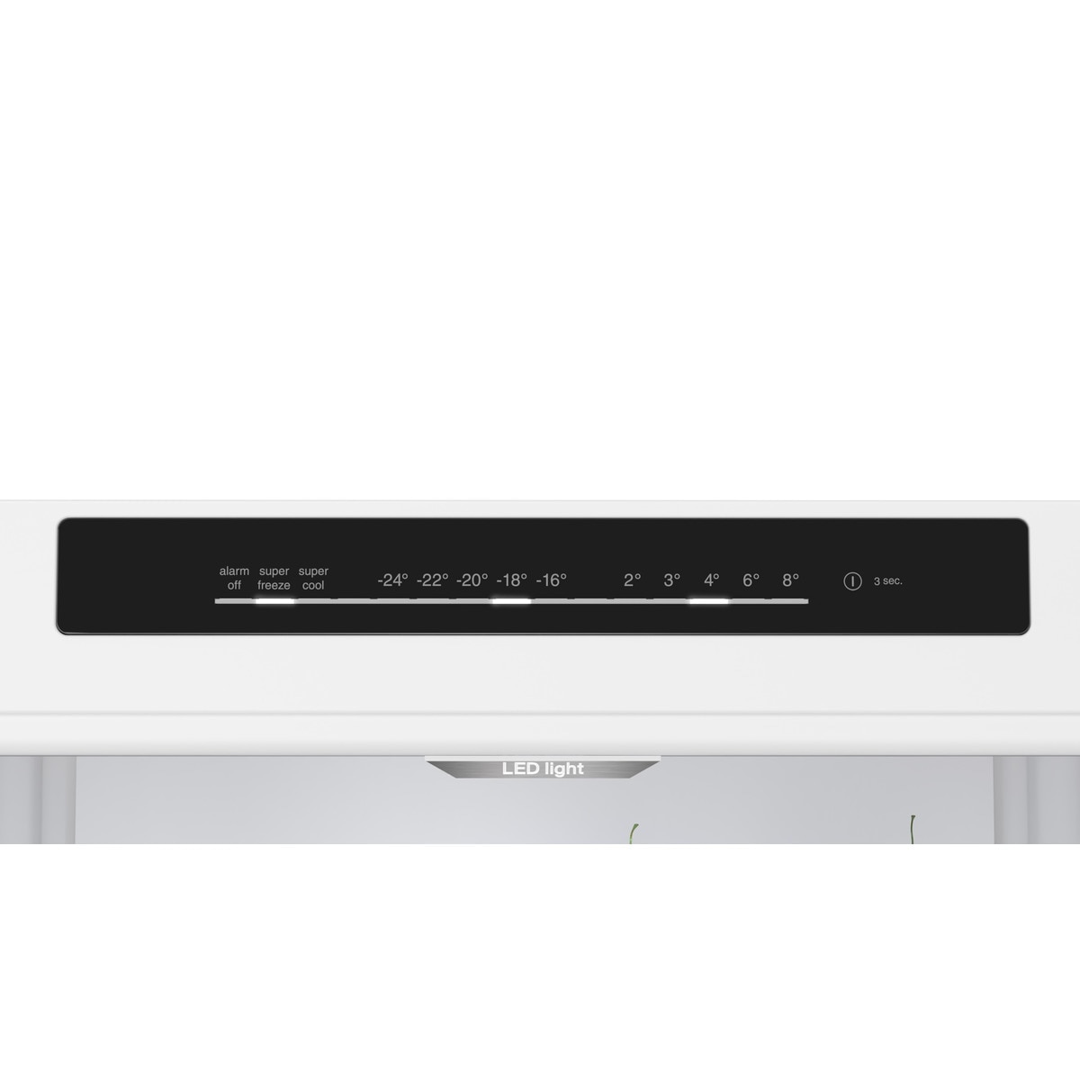 Recondicionado - Grade B - Frigorífico Combinado Bosch Serie 4 KGN392LAF No Frost de 203 cm - Look Inox Aço Inoxidável Anti-Impressões Digitais-3