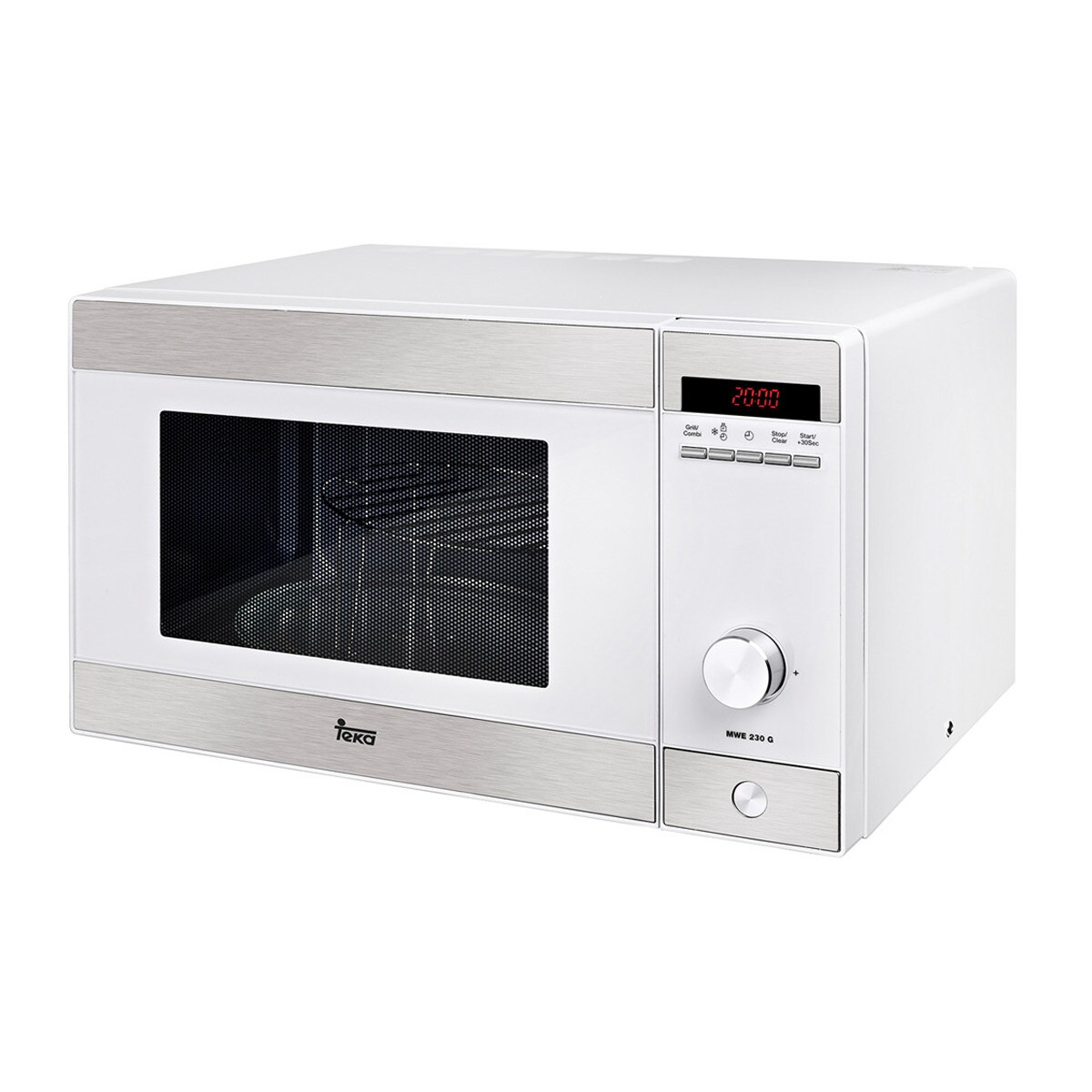 Imagem 0 de Recondicionado - Grade A - Micro-ondas com Grill Teka MWE 230 G de 800 W e de 23 Litros - Branco
