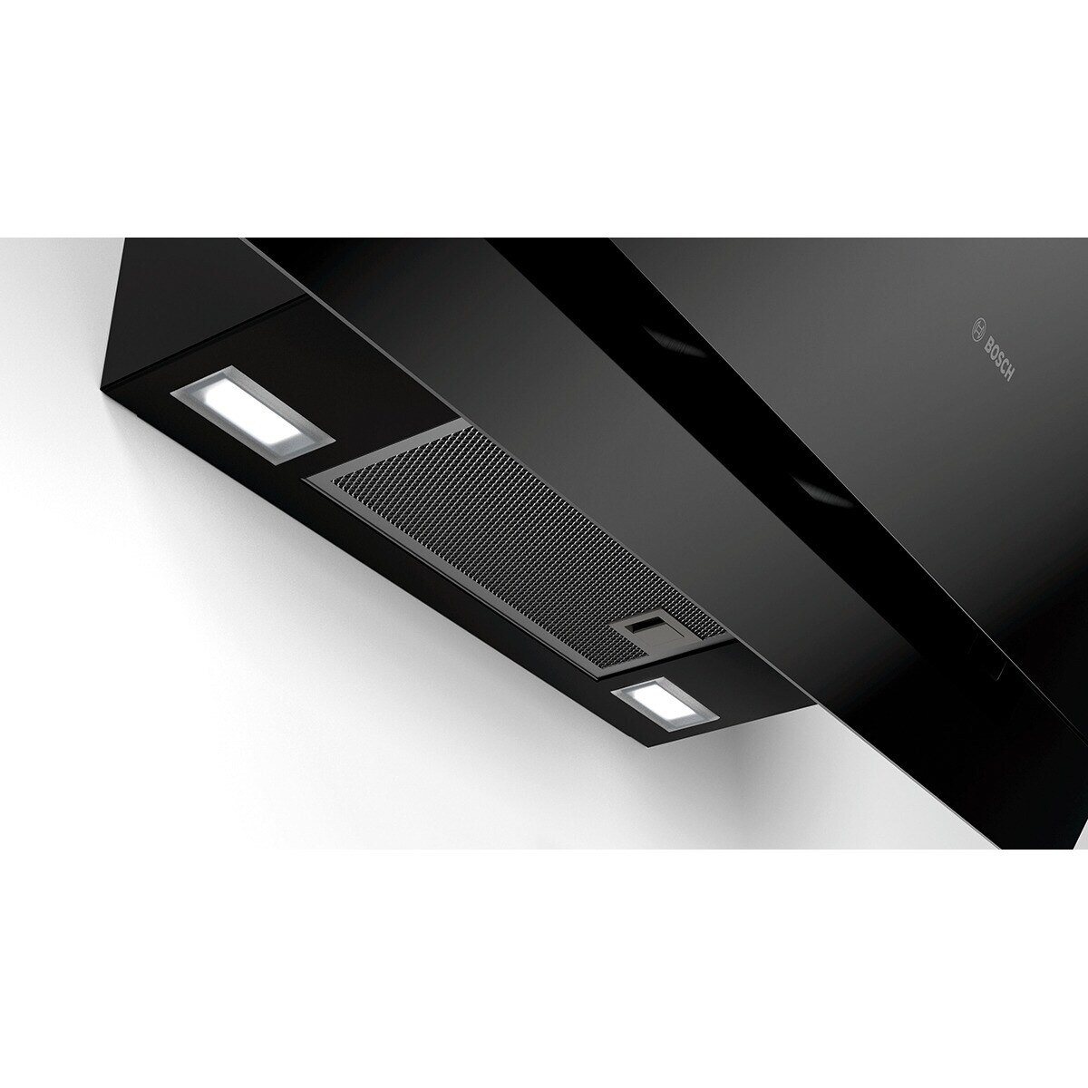 Recondicionado - Grade A - Exaustor de Parede Bosch Série 4 Inclinado DWK87CM60 com 4 Velocidades e de 80 cm - Vidro Preto Vidro preto-3