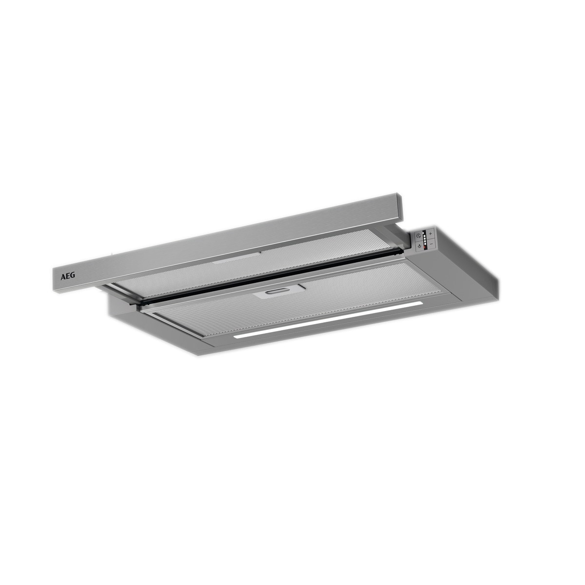 Imagem 0 de Recondicionado - Grade A - Exaustor Telescópico Encastrável AEG 6000 ExtractionTech DPE5660M de 4 Velocidades e 60 cm - Inox Andidedadas