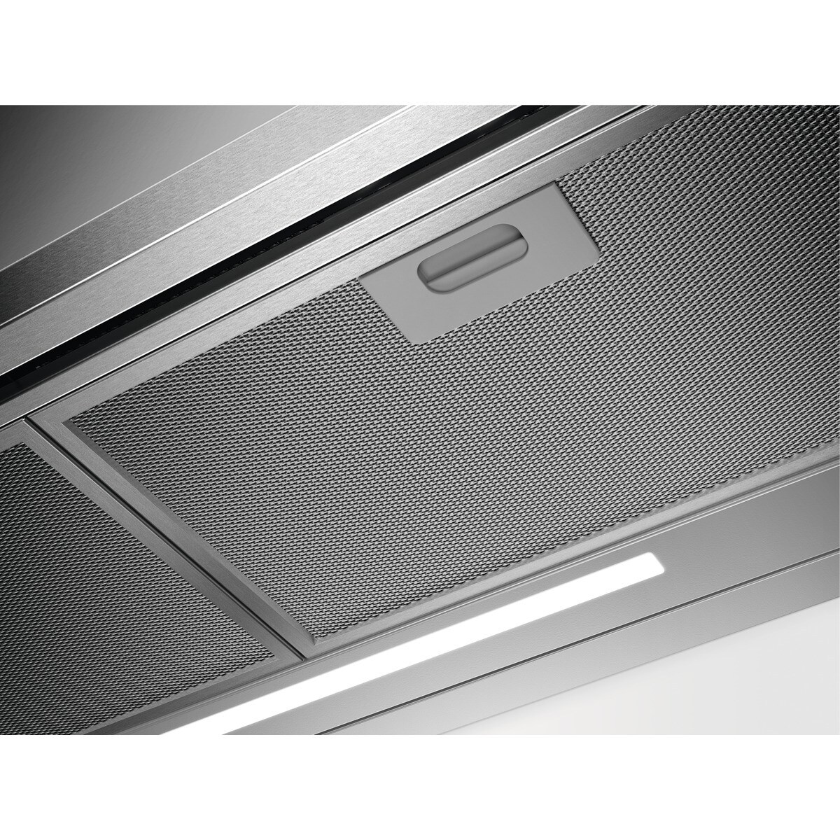 Recondicionado - Grade A - Exaustor Telescópico Encastrável AEG 6000 ExtractionTech DPE5660M de 4 Velocidades e 60 cm - Inox Andidedadas Cinzento-8