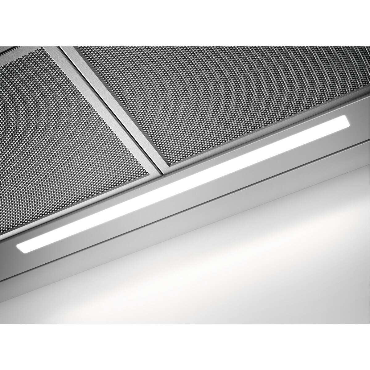 Recondicionado - Grade A - Exaustor Telescópico Encastrável AEG 6000 ExtractionTech DPE5660M de 4 Velocidades e 60 cm - Inox Andidedadas Cinzento-9