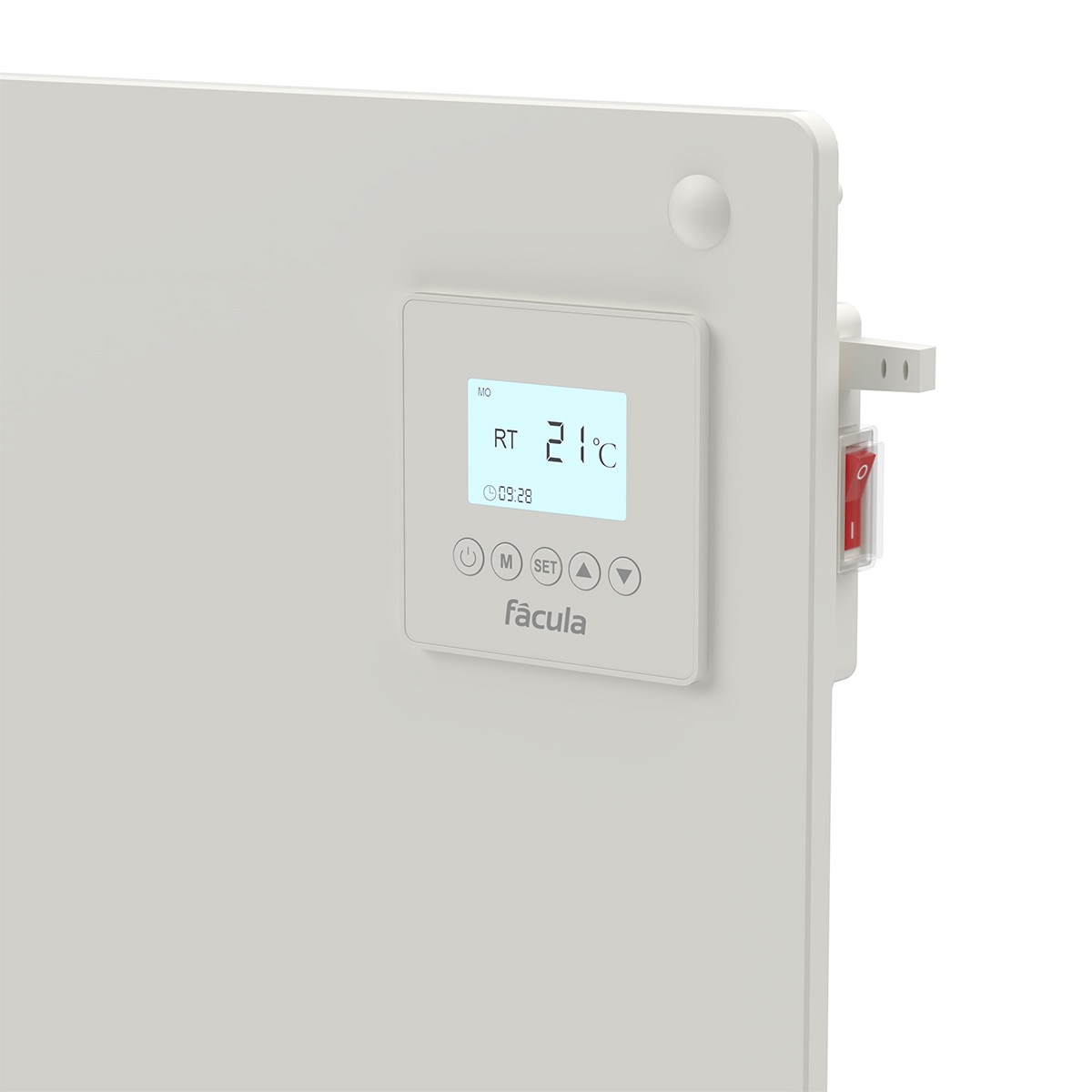Panel Cerámico Fácula Programable 550 W - F550 Blanco-4