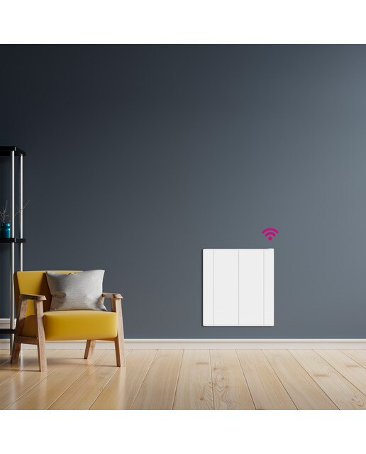 Emisor térmico seco Fácula S0600WI Wireless RF - Blanco Blanco-4