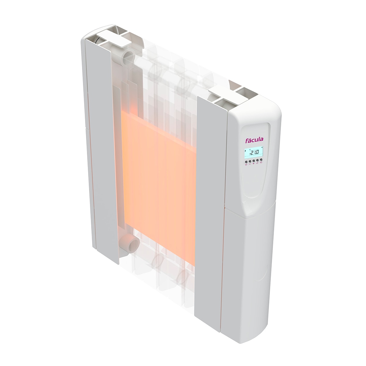 Emisor Cerámico Fácula serie Volcano N 1000 w - C1000N Blanco-4