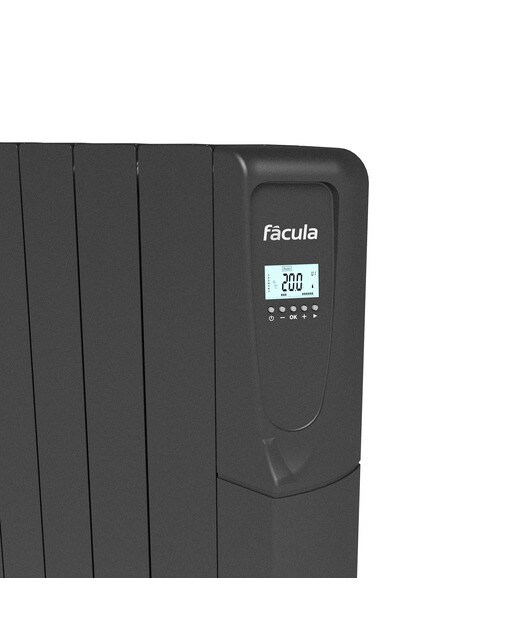 Emisor térmico fluido Fácula Z0500GRAF con 3 elementos Grafito-3