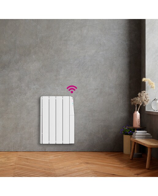 Emisor térmico fluido Fácula ZW0750 Wireless con 4 elementos Blanco-4