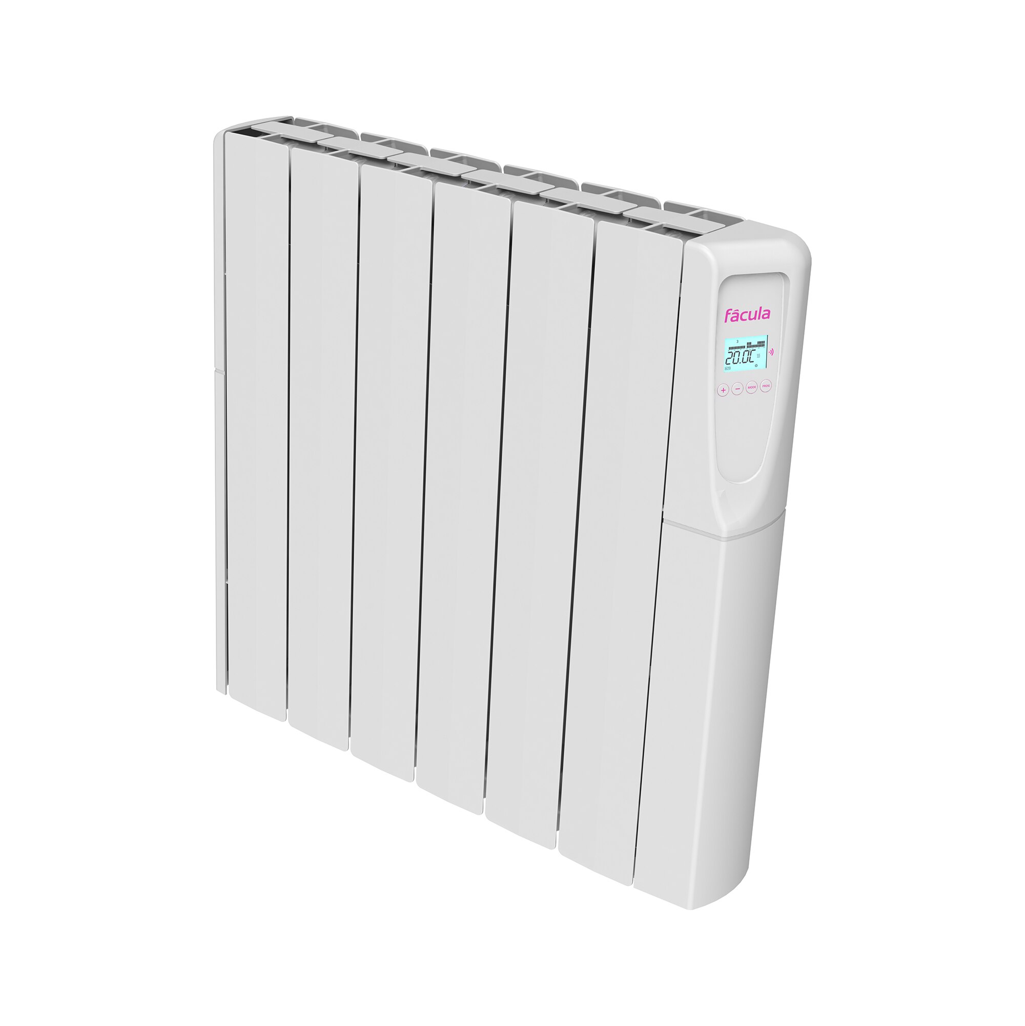 Emisor térmico fluido Fácula ZW1000 Wireless con 6 elementos - Blanco 1000 W Blanco-2