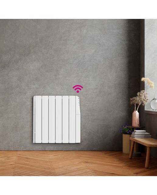 Emisor térmico fluido Fácula ZW1000 Wireless con 6 elementos - Blanco 1000 W Blanco-4