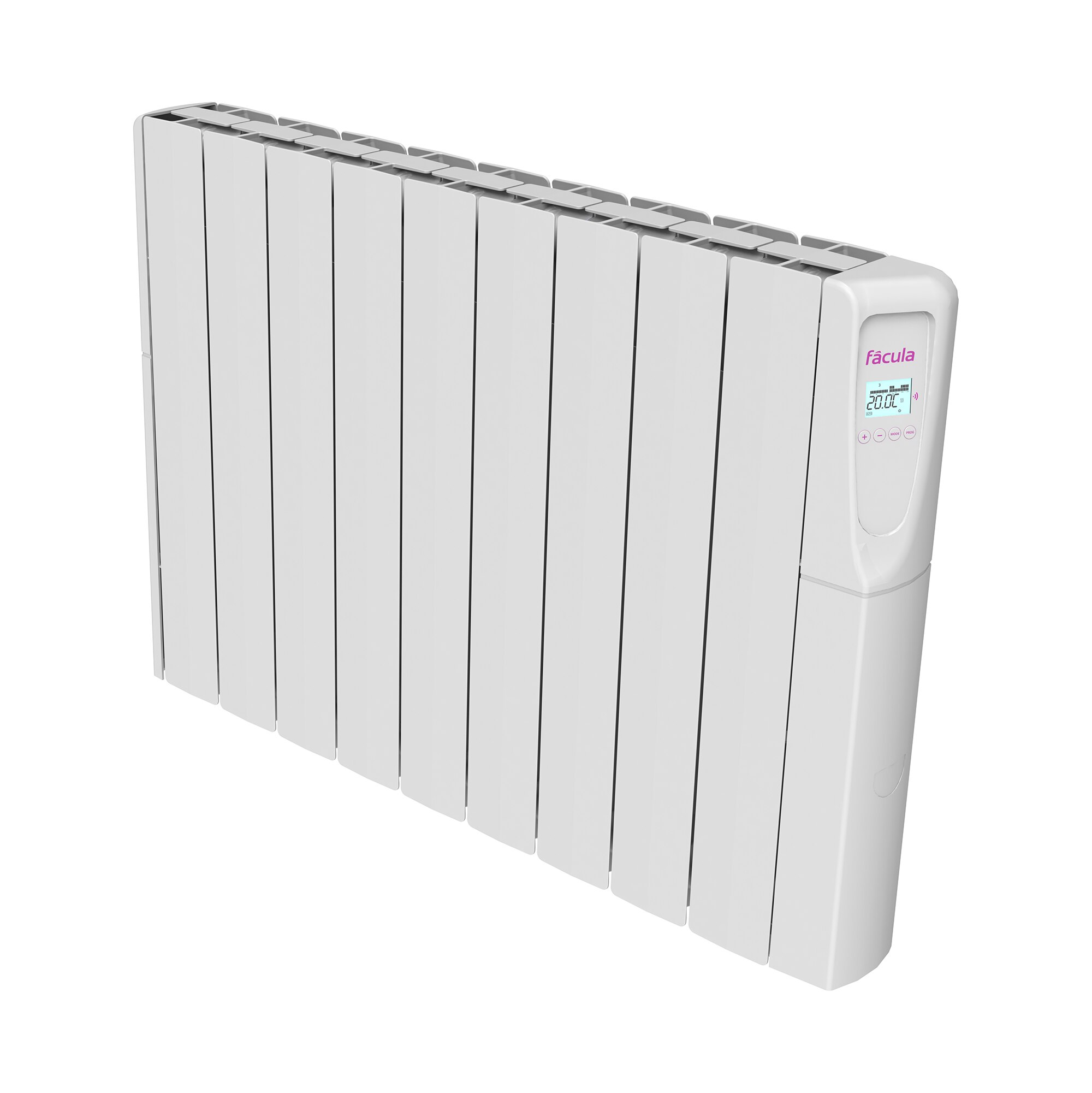 Emisor térmico fluido Fácula ZW1500 Wireless con 9 elementos - Blanco 1500 W Blanco-2