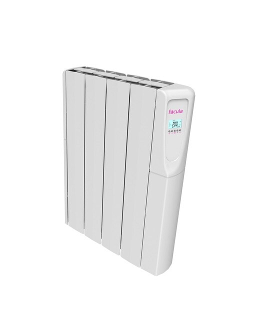 Emisor térmico fluido Fácula Z0750AD con 4 elementos Blanco-2
