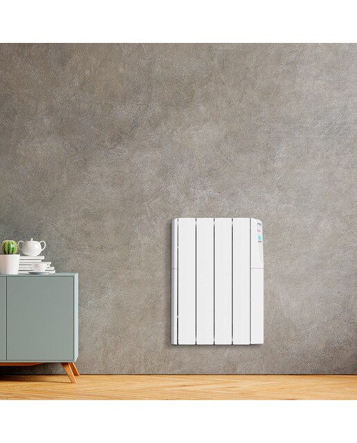Emisor térmico fluido Fácula Z0750AD con 4 elementos Blanco-4