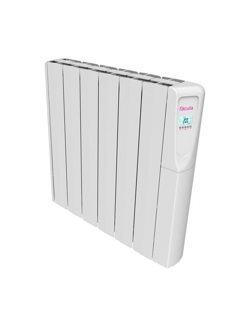 Emisor térmico fluido Fácula Z1000AD con 6 elementos Blanco-2