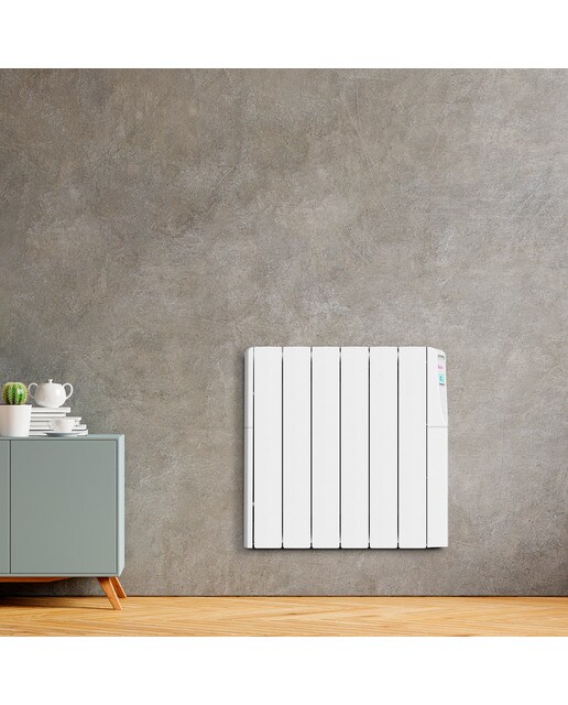 Emisor térmico fluido Fácula Z1000AD con 6 elementos Blanco-4