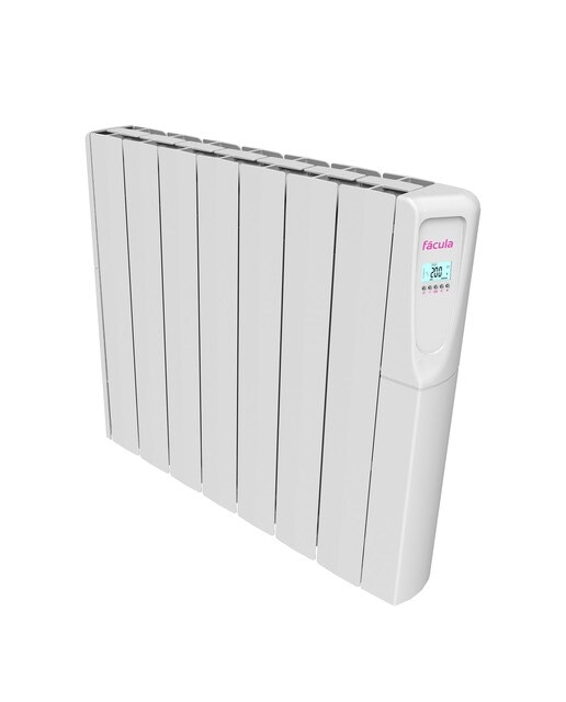 Emisor térmico fluido Fácula Z1200AD con 7 elementos Blanco-2