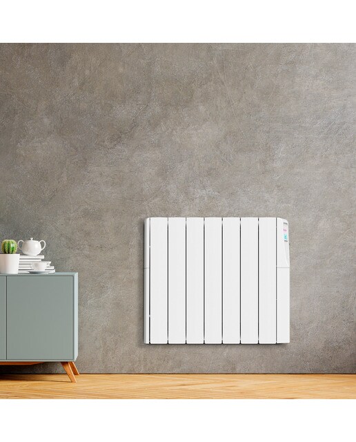 Emisor térmico fluido Fácula Z1200AD con 7 elementos Blanco-4