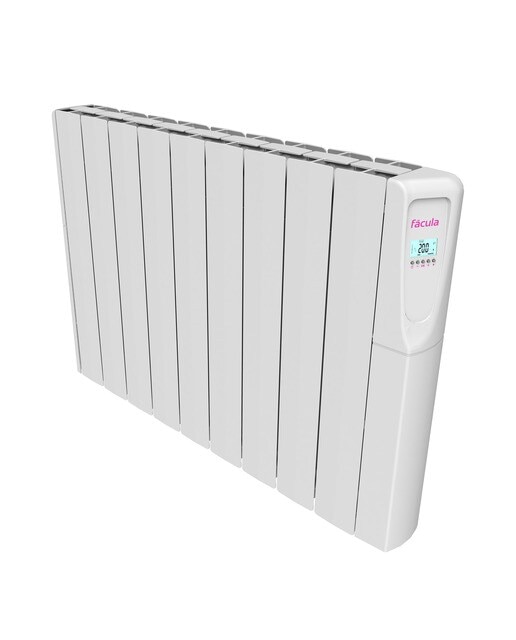 Emisor térmico fluido Fácula Z1500AD con 9 elementos Blanco-2