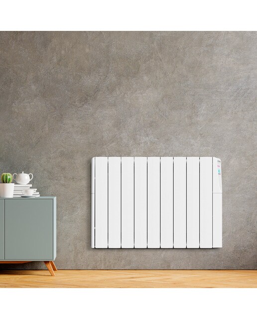 Emisor térmico fluido Fácula Z1500AD con 9 elementos Blanco-4