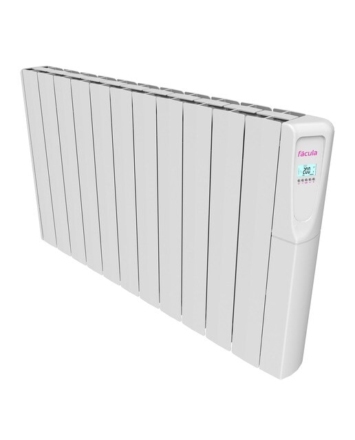Emisor térmico fluido Fácula Z1800AD con 11 elementos Blanco-2