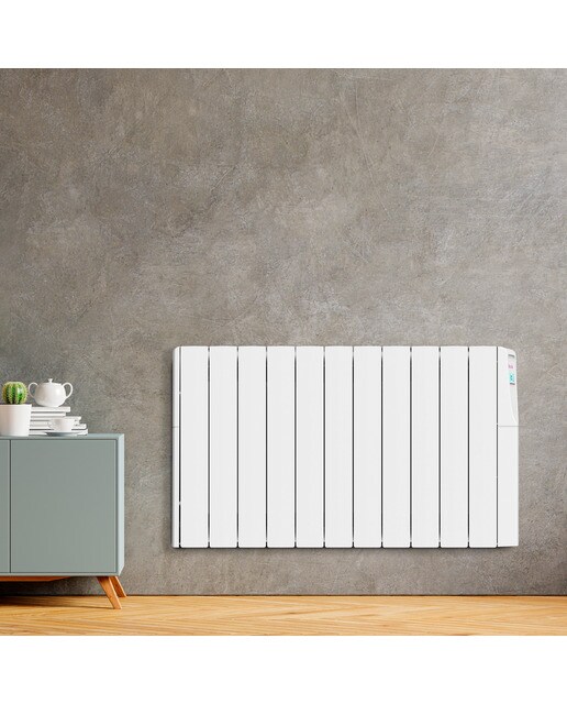 Emisor térmico fluido Fácula Z1800AD con 11 elementos Blanco-4