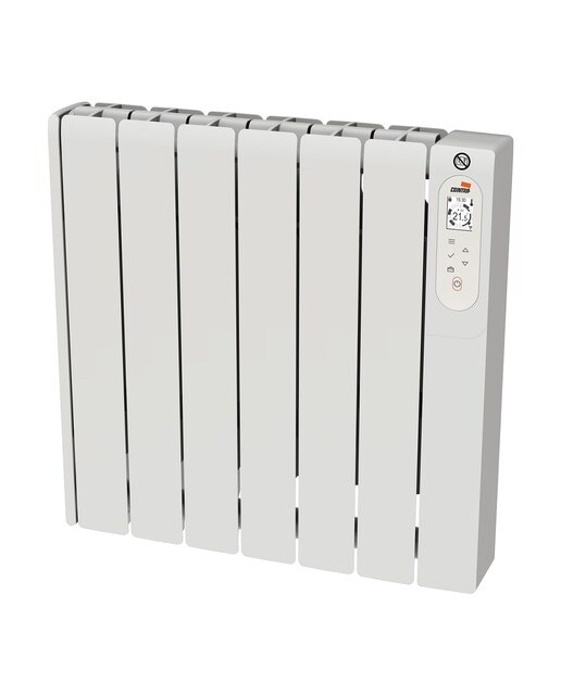 Emisor térmico fluido Cointra Cosmos WI-FI 1000 con 6 elementos - Blanco Blanco-1