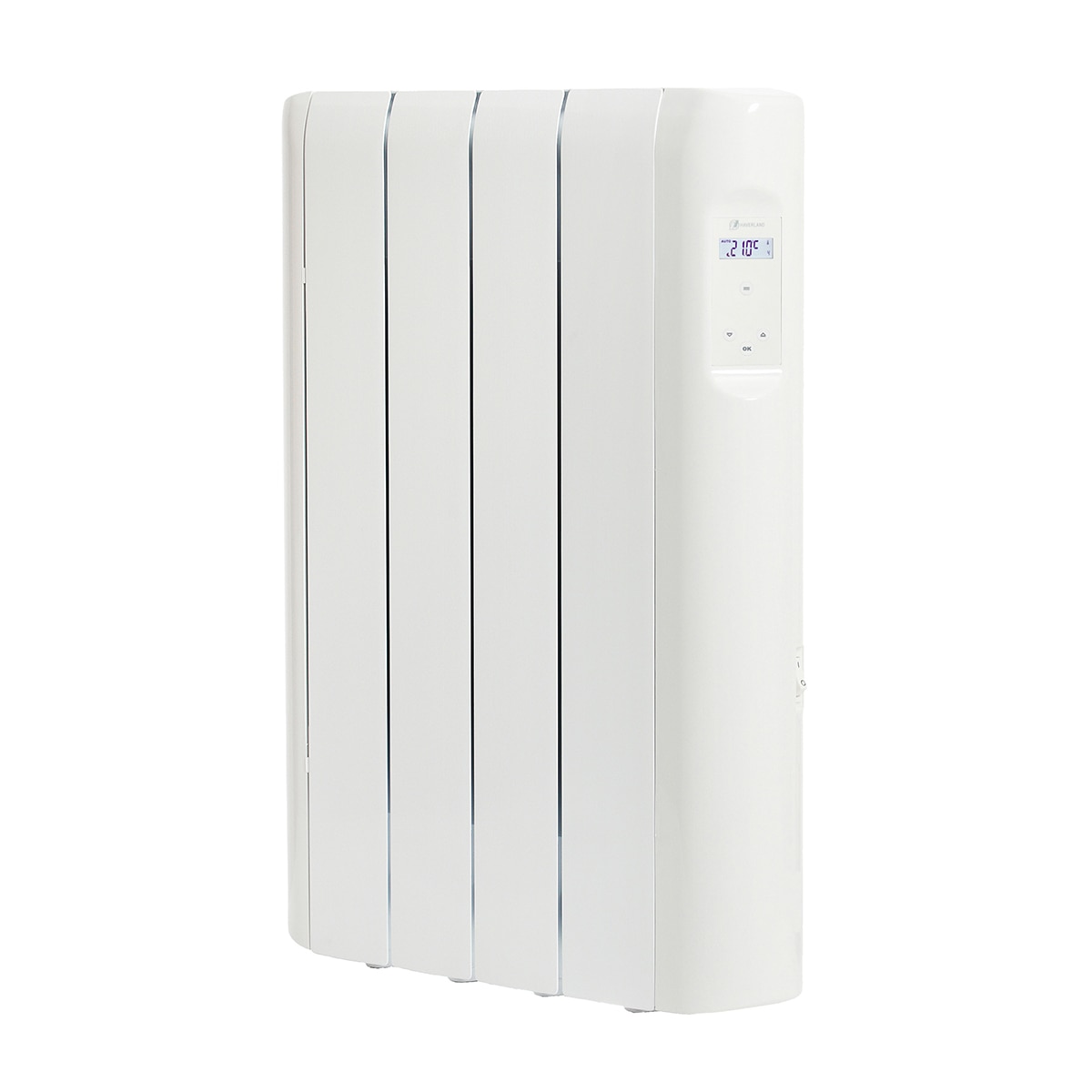 Emisor térmico fluído Haverland 4 elementos - RCE4S_LCD Blanco-2