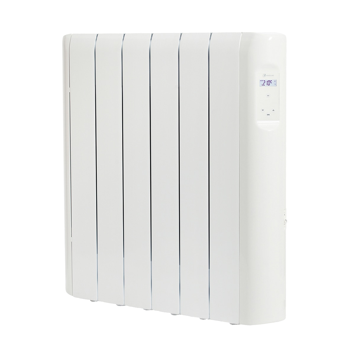 Emisor térmico fluído Haverland 6 elementos - RCE6S_LCD Blanco-2