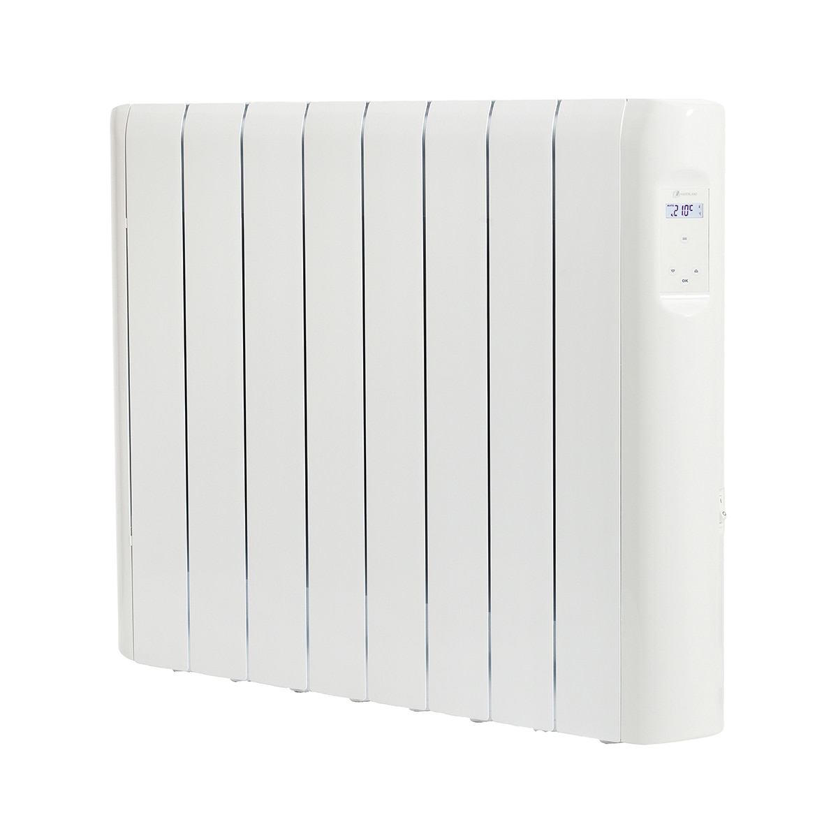 Emisor térmico fluído Haverland 8 elementos - RCE8S_LCD Blanco-2