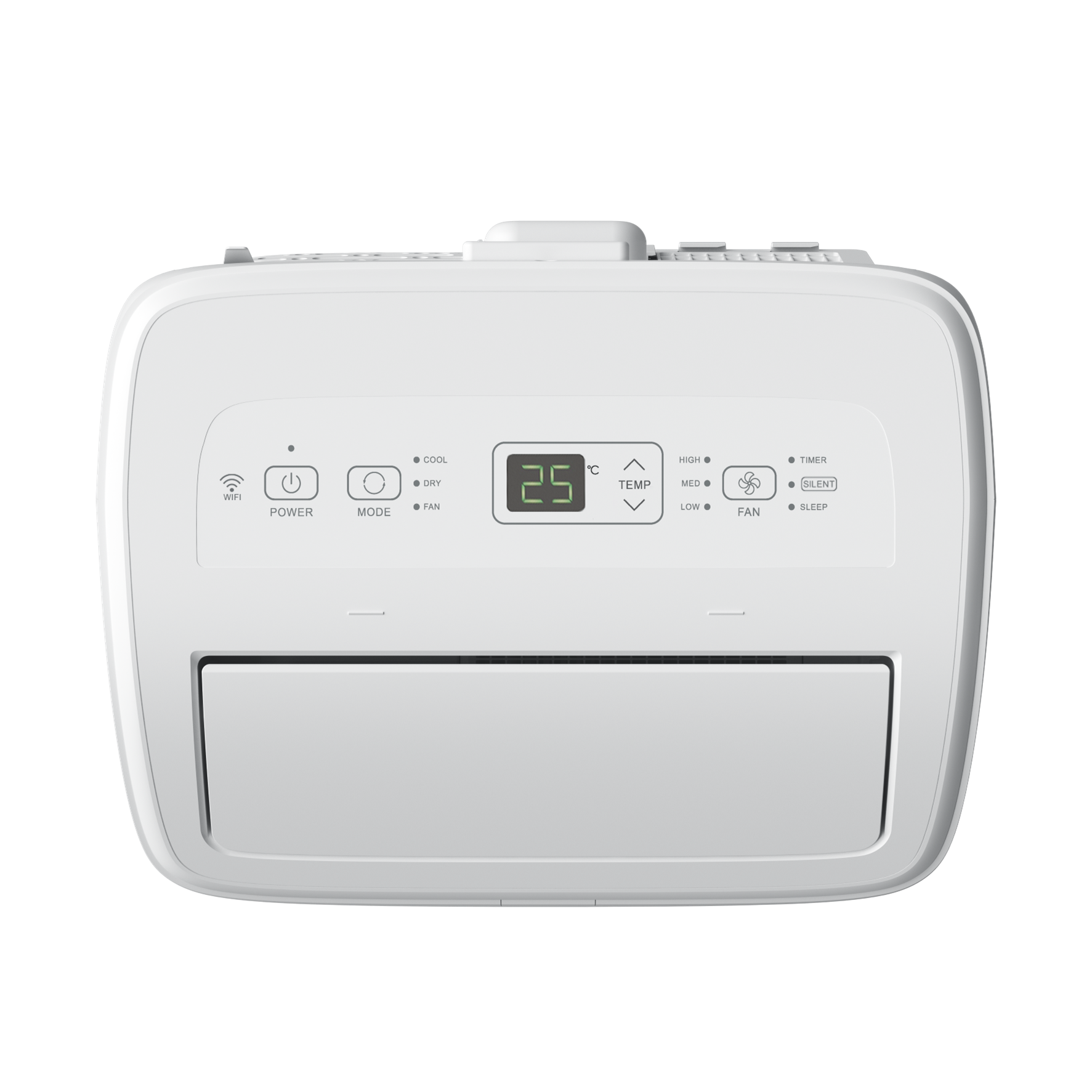 Aire acondicionado portátil Hisense con 3010 frig/h, WiFi - APC12QC Blanco-5