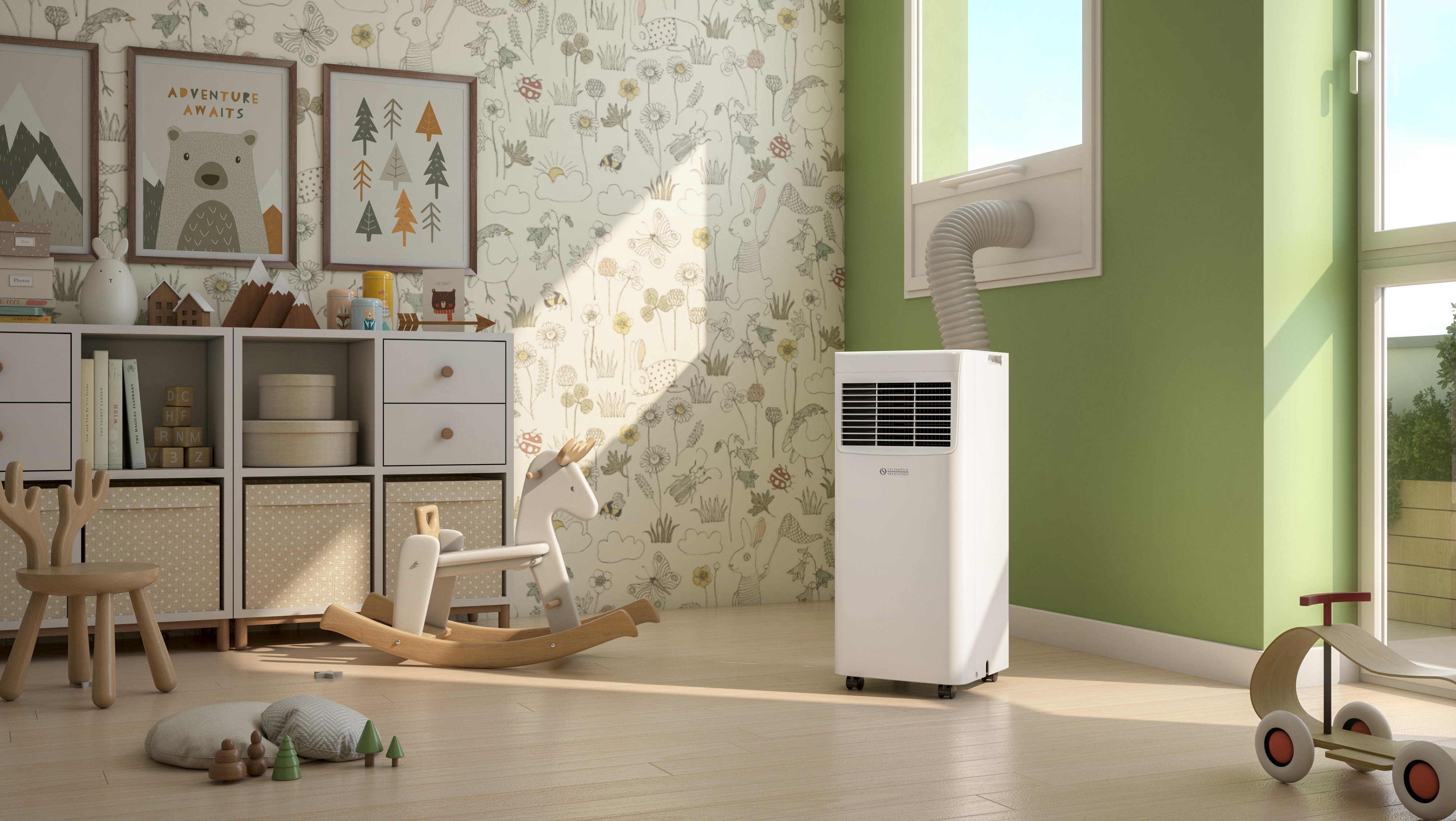 Aire acondicionado portatil Olimpia WiFi con 1.806 Frig/h - DOLCECLIMA COMPACT 8 SW Blanco-3