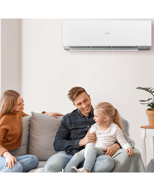 Aire acondicionado Split 1x1 Haier Inverter con 3.010 frig/h y 3.612 kcal/h - Expert 35 Blanco-10