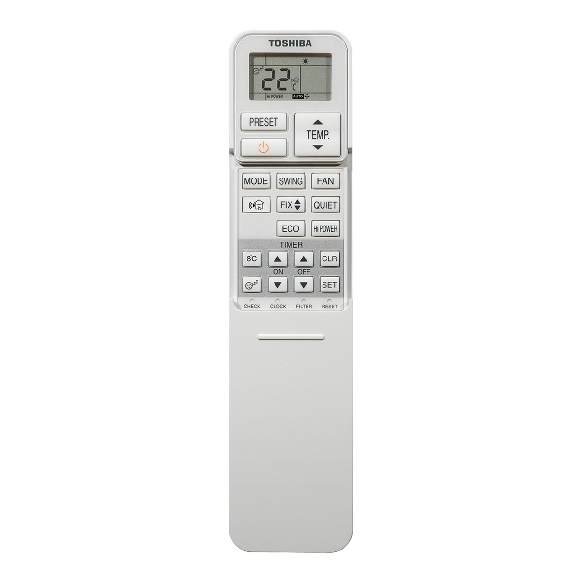 Aire acondicionado Split 1x1 Toshiba  con 4.300 frig/h y 4.644 kcal/h  - Seiya+ 18 Blanco-2
