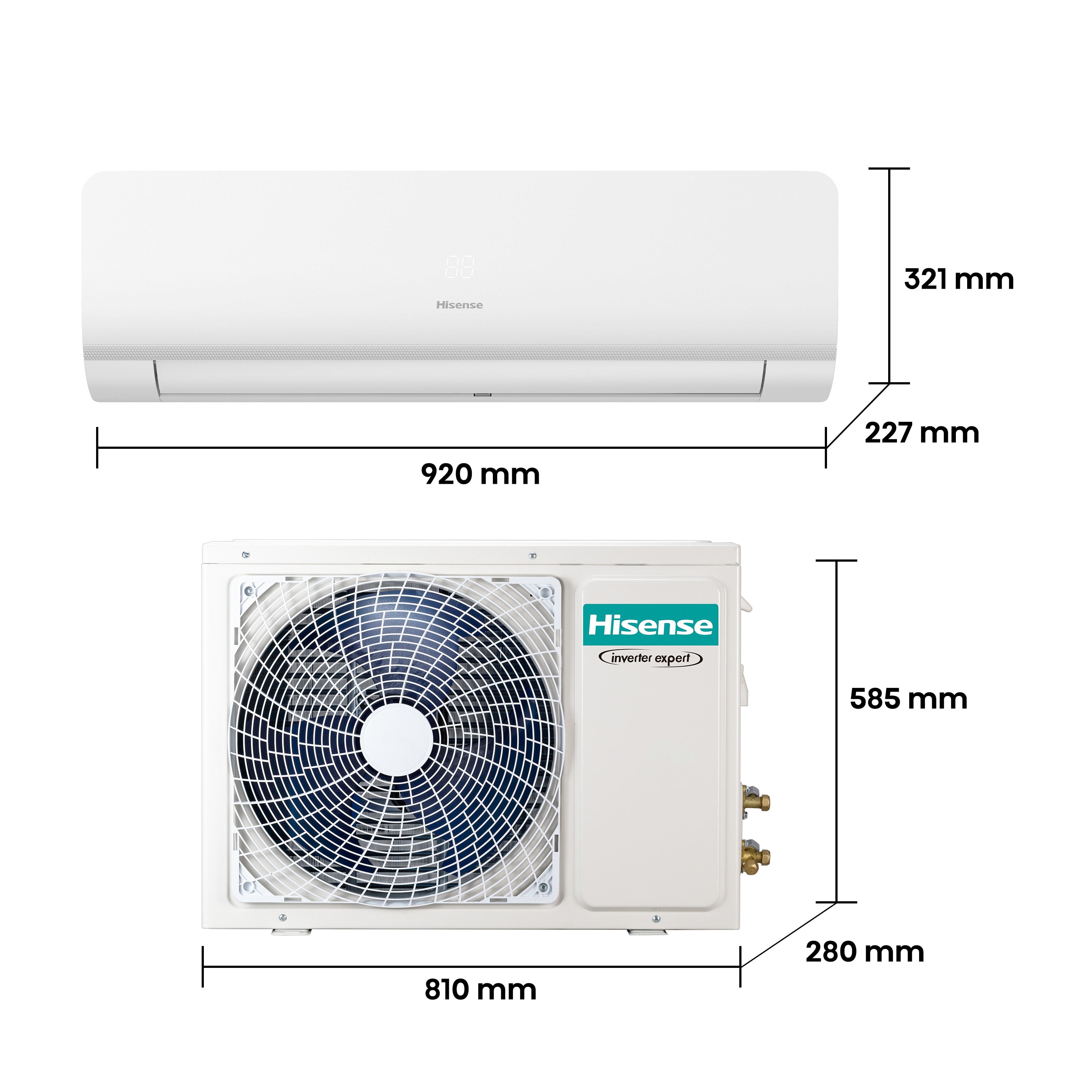 Thumbnail 1 de Hisense KC50XS1A aire acondicionado Inverter 4.300 frig/h