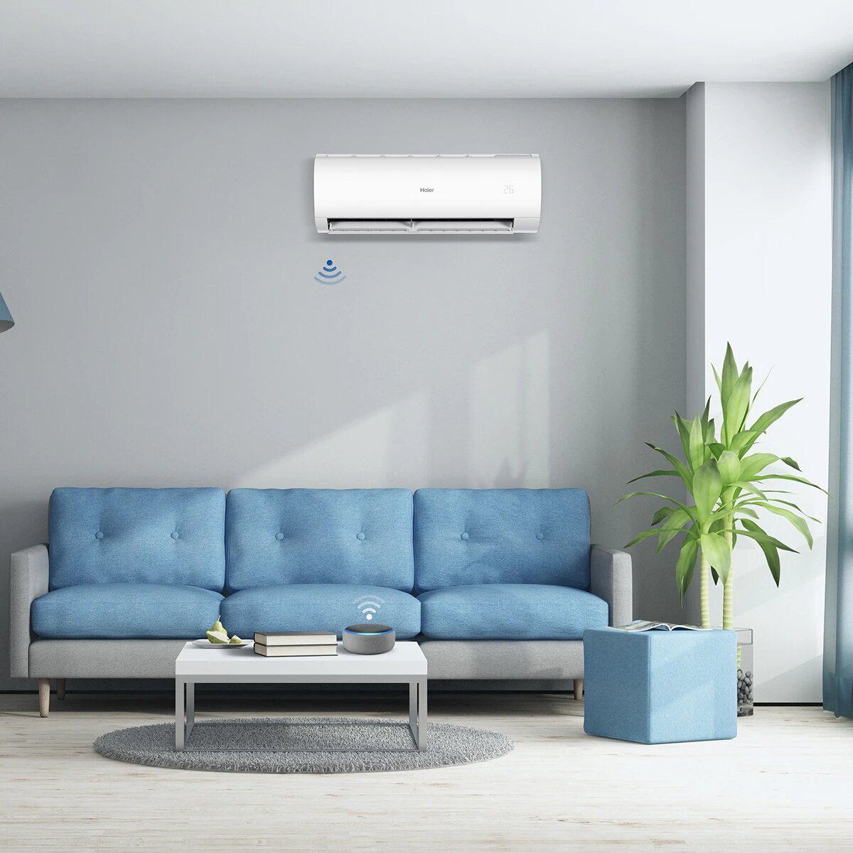 Aire acondicionado Split 1x1 Haier Inverter con 4.558 frig/h y 4.988 kcal/h -PERLA 50 PREMIUM 4