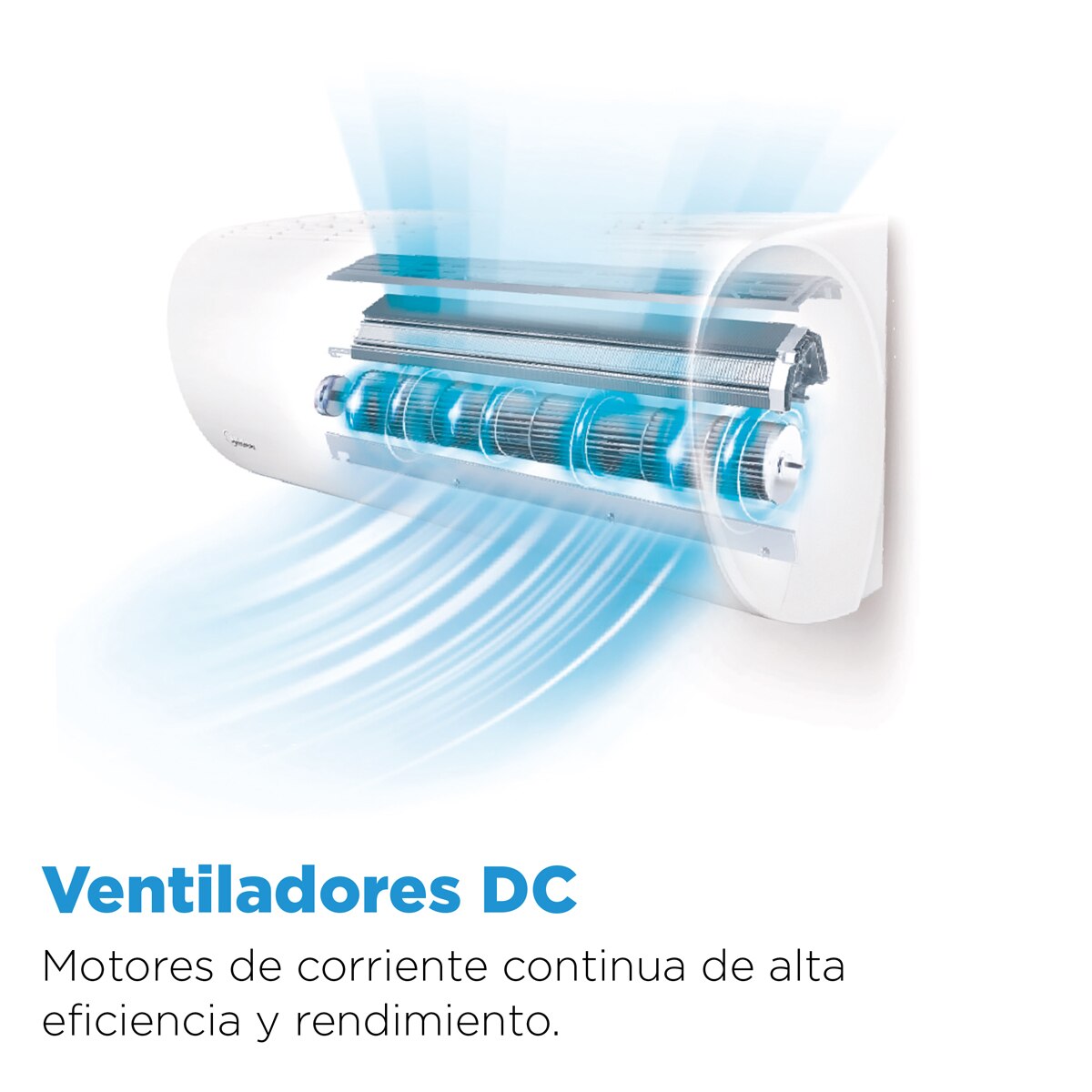 Aire acondicionado split 1x1 Midea Inverter 6.020 Frig/h y 6.278 Kcal/h - LITE 71(18)N8-2 Blanco-21